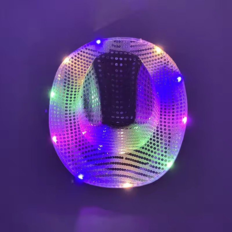 Party Hat Cone - ブリンキー LED ライト カウボーイ カウガール ハット