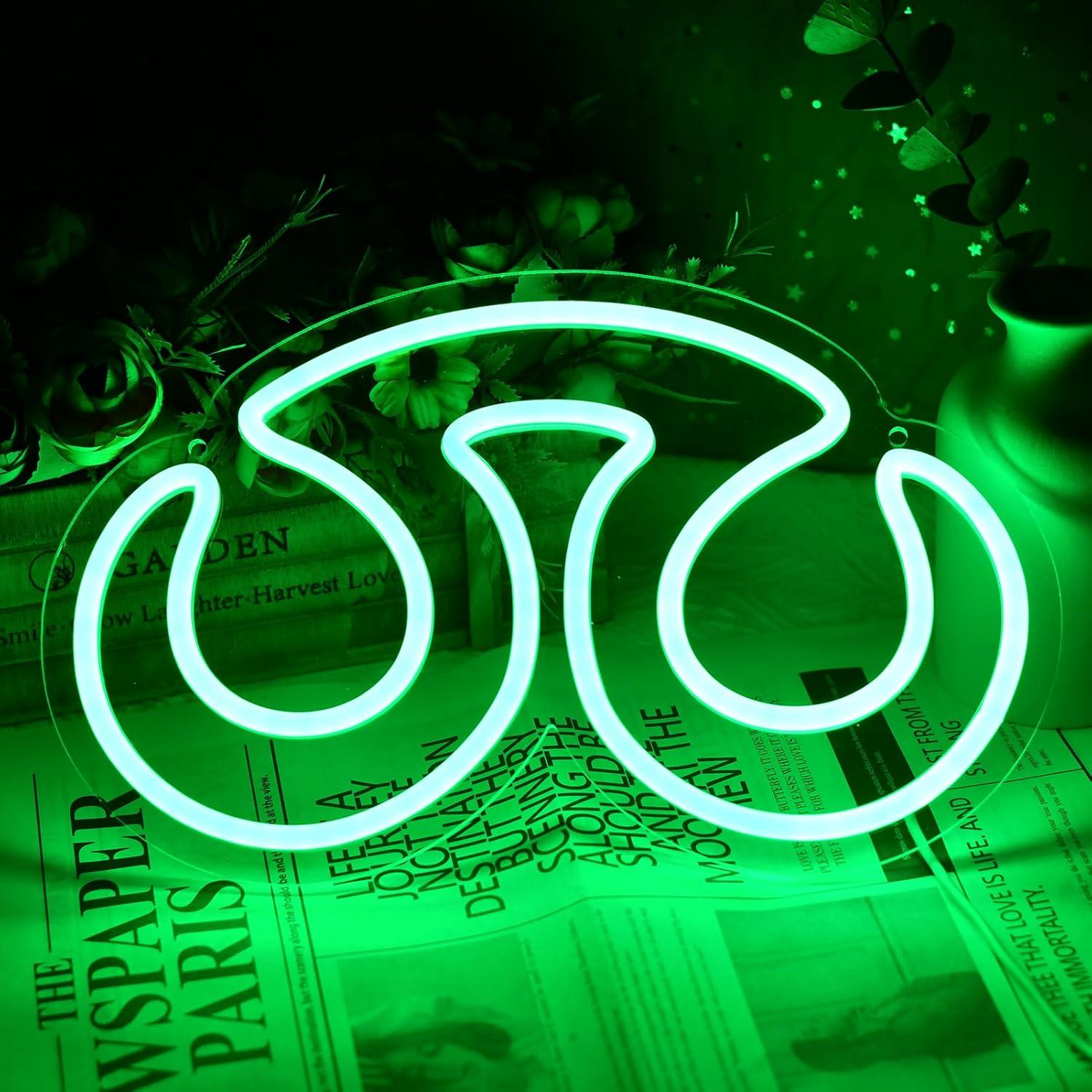 Neon Sign Party - ゲーミング学者ネオンサイン USB電源 LED調光可能ネオンライト ゲームルーム、寝室、誕生日パーティーの装飾、特別な贈り物に