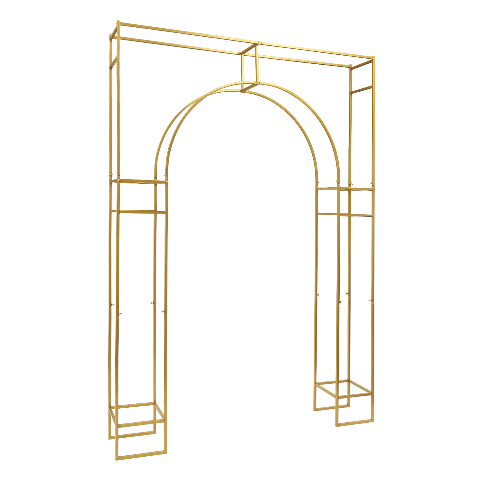 Balloon Arch Kit - 180×250cm ウェディングアーチ背景スタンド装飾背景スタンド式典装飾フレーム耐久性のあるバルーンフラワーラック