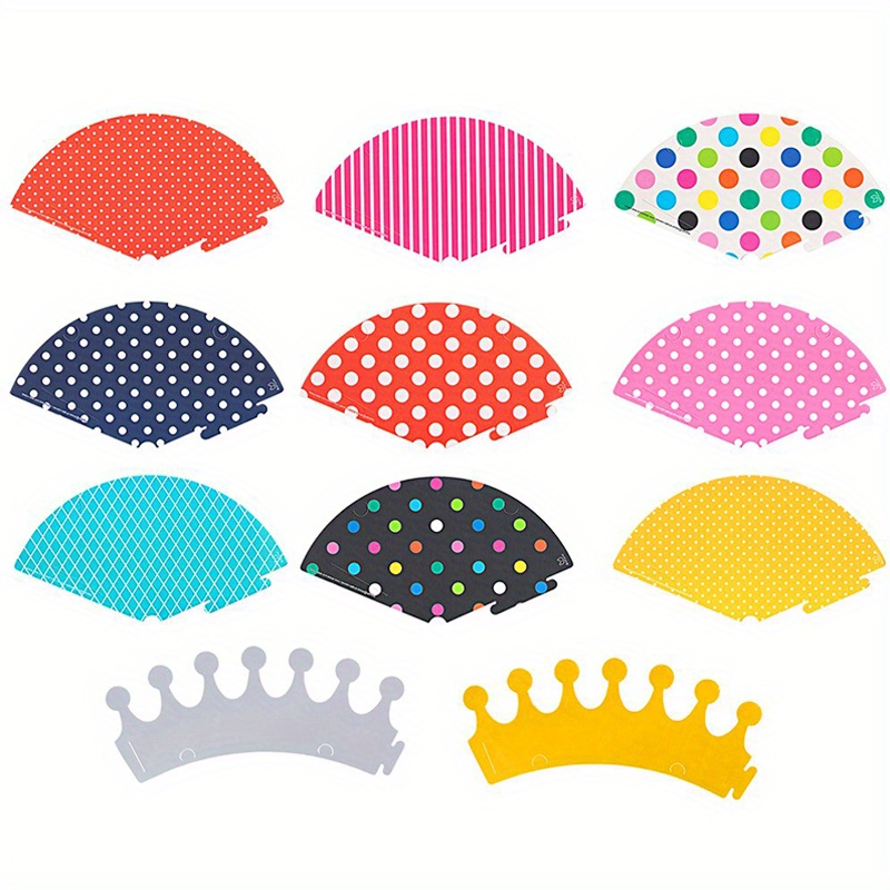 11 個のカラフルなミニパーティーハット、ぬいぐるみ用、ペッ - Party Hat Cone のレビューと価格
