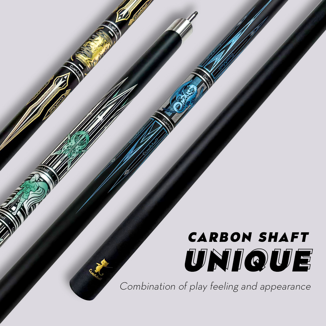 CueMall 58インチ 2ピース ビリヤードプールキュー - Centerpiece Stick のレビューと価格