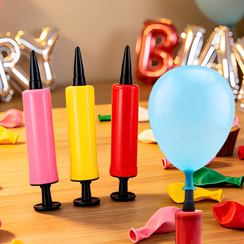 1/5/8 個バルク混合色ハンドバルーンインフレータ軽量エア - Balloon Pump Hand のレビューと価格