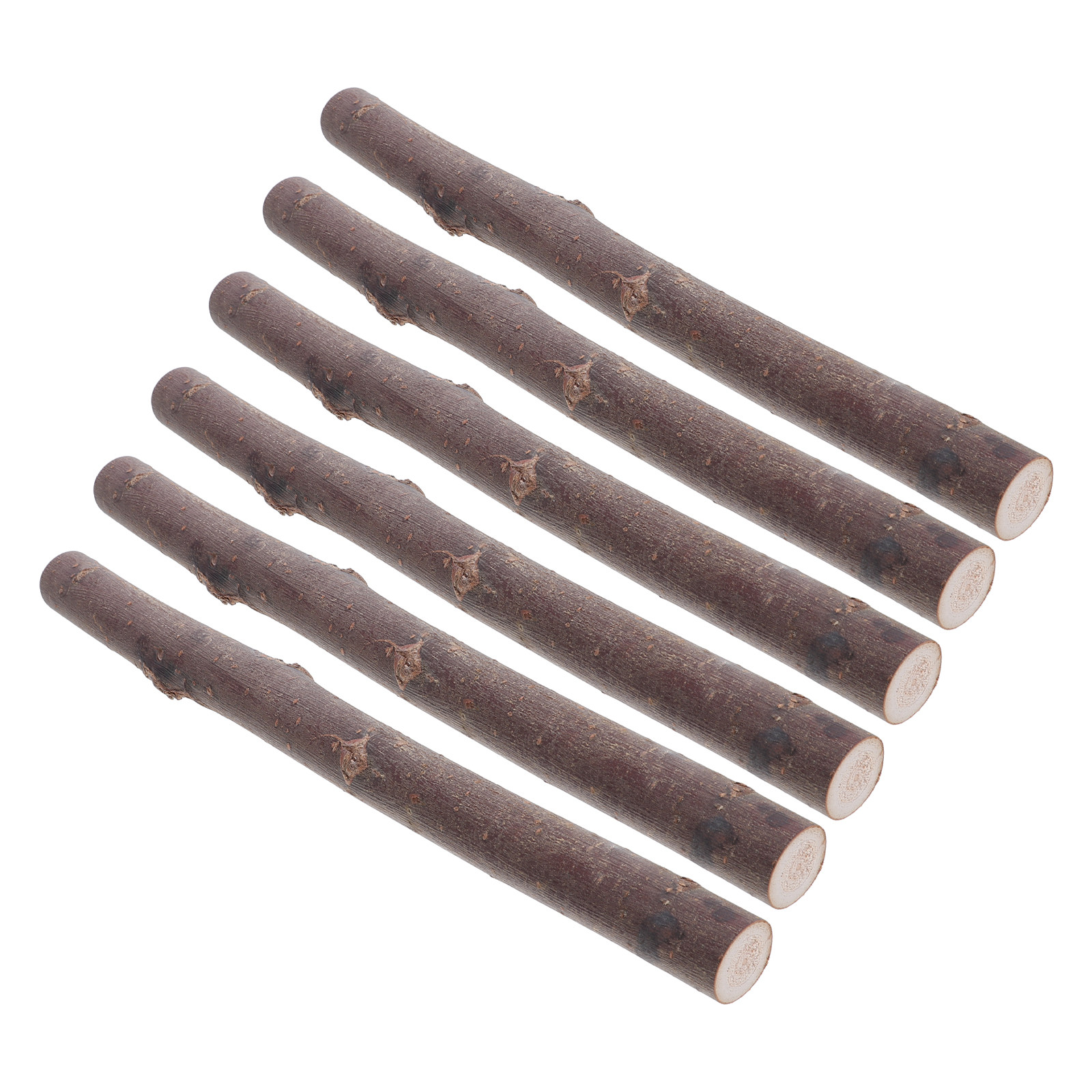 6本入りバーチウッド小枝 天然装飾クラフトスティック 素朴な - Centerpiece Stick のレビューと価格